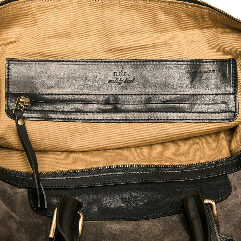 N.d.c. Made By Hand B4 Travel Bag - Large | Lavagna / Black Accessories