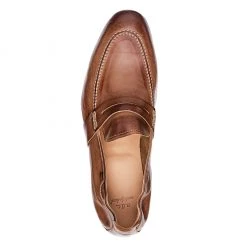 N.d.c. Made By Hand SACCHETTO LOAFER SADDLE R | Brown 498 "Close Cart"