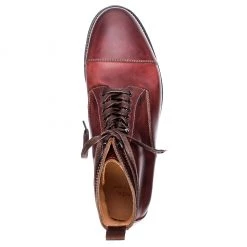 N.d.c. Made By Hand STANLEY LACE-UP BOOT | Oxblood "Close Cart"