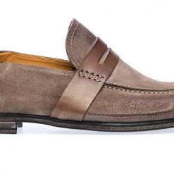 N.d.c. Made By Hand SACCHETTO LOAFER SADDLE | Piombo "Close Cart"
