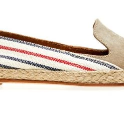 N.d.c. Made By Hand Cannes Softy/Linen | Antilop/Redbluestripe Espadrille L