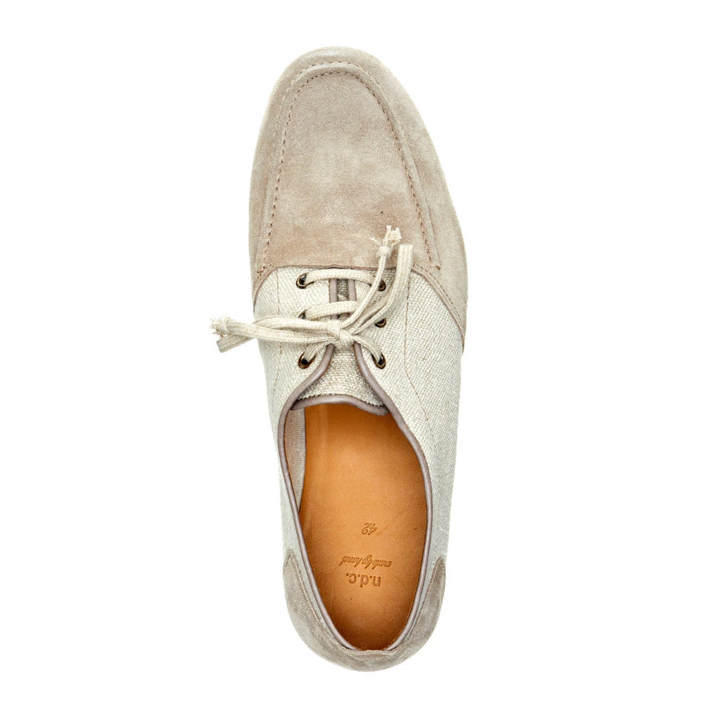 N.d.c. Made By Hand Luxury Espadrille Carshoe Softy/Linen | Cocco/Lavado