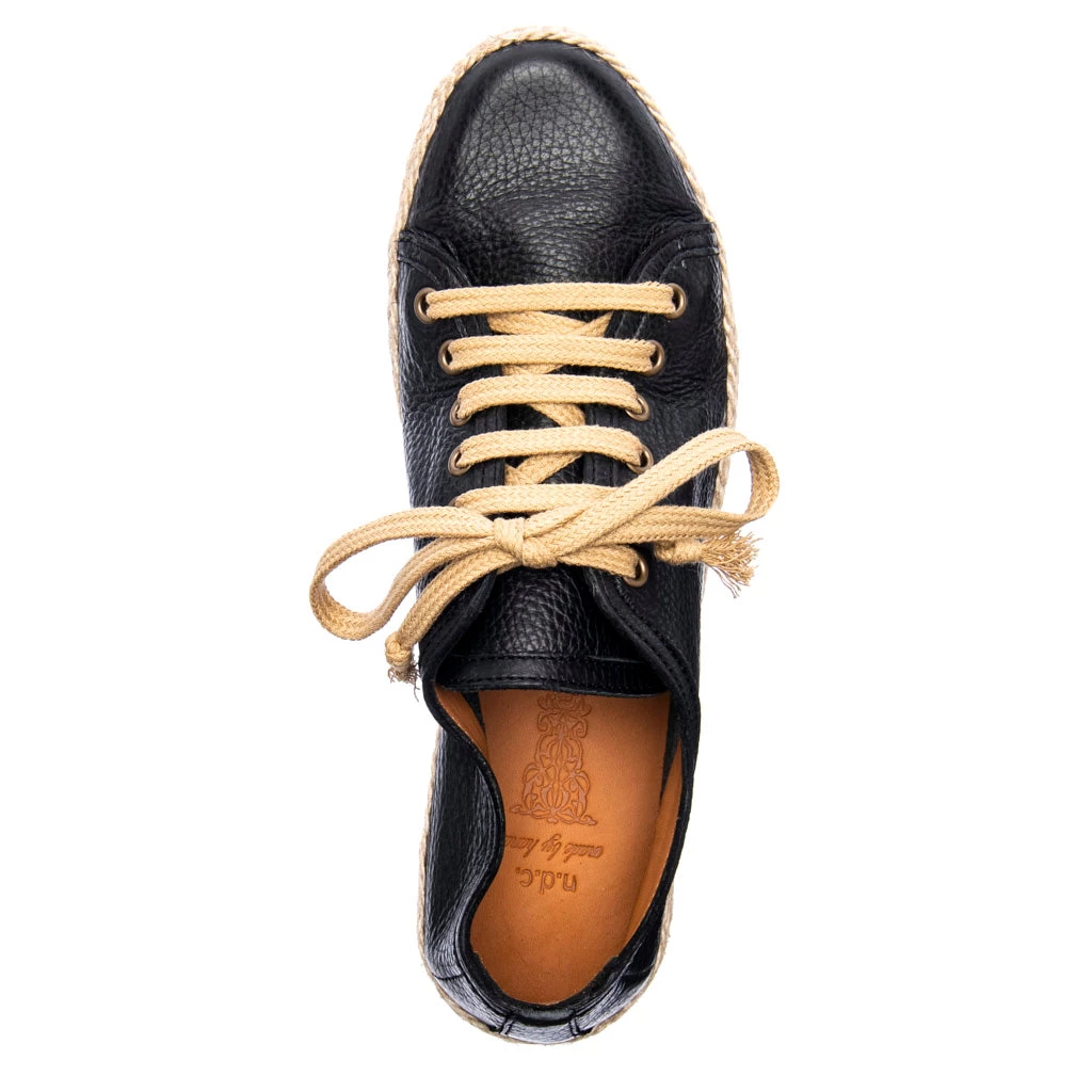 N.d.c. Made By Hand "Close Cart" Raphaelle L Espadrille | Black