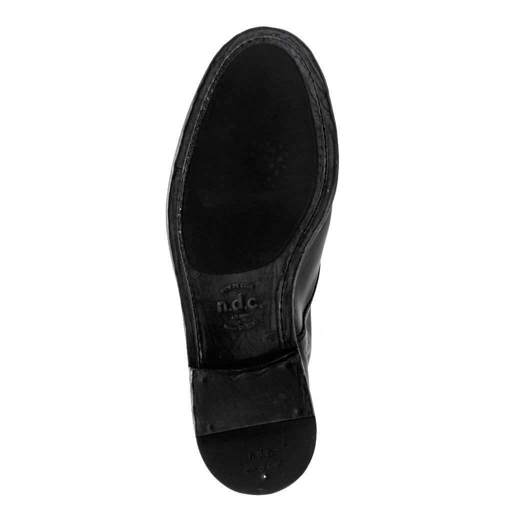 N.d.c. Made By Hand "Close Cart" STANLEY LACE-UP BOOT | Nero